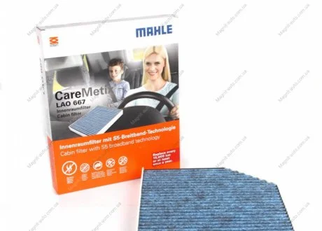 Фильтр салона Mahle CareMetix AUDI A6 (C7) MAHLE / KNECHT LAO667