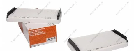 Фільтр салону MB 210, W220 95-05 (2шт.) (пр-во Knecht-Mahle) MAHLE / KNECHT LA47/S