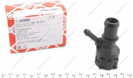 Фланець патрубка охолоджуючої рідини FEBI BILSTEIN 45990
