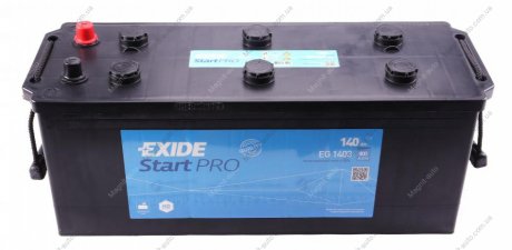 Аккумулятор 140Ah-12v Start PRO (513х189х223),L,EN800 EXIDE EG1403