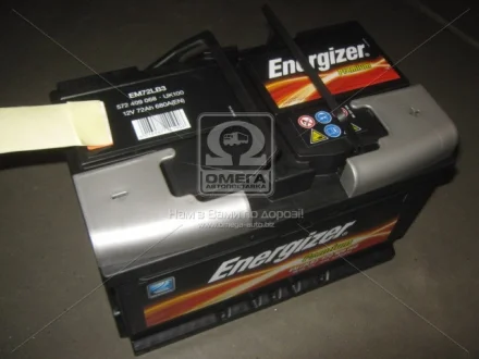 Аккумулятор 72Ah-12v Prem.(278х175х175), R,EN680 Energizer 572 409 068