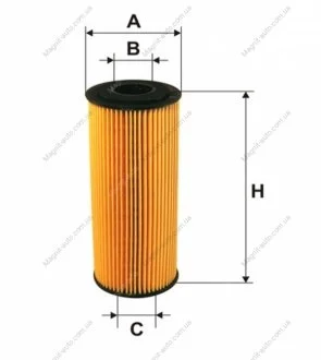 Фильтр масляный AUDI, VW /OE640/1 (WIX-Filtron) WIX FILTERS WL7008