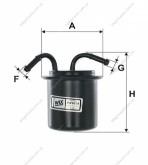 Фильтр топливный SUBARU LEGACY PP909/ (произ-во WIX-FILTERS) WIX FILTERS WF8104