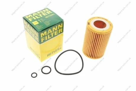 Фільтр оливний Honda Accord/Civic/CR-V 2.2 i/CDTi 05- MANN HU712/9X