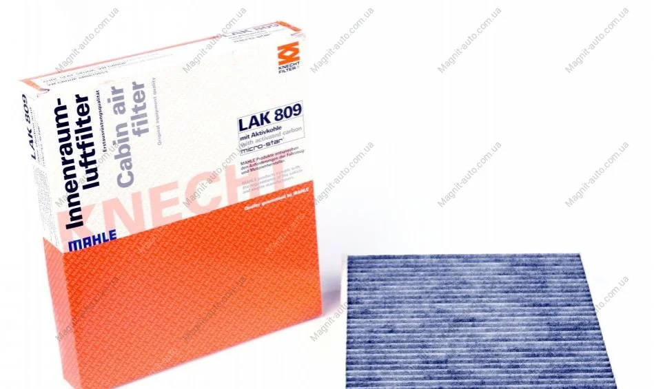 Фильтр салона (угольный) MAHLE / KNECHT LAK809 (фото 1)