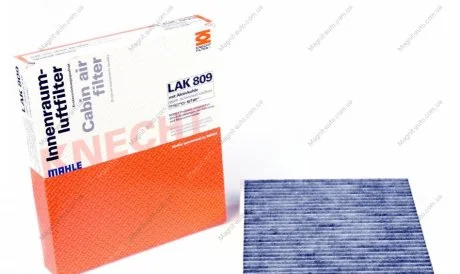 Фильтр салона AUDI, SKODA, VW угольный (Knecht-Mahle) MAHLE / KNECHT LAK809