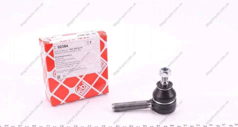 Наконечник поперечної кермової тяги FEBI BILSTEIN 02384 (фото 1)