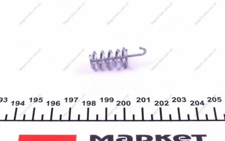 Монтажная пружина колодок MERCEDES FEBI BILSTEIN 02103
