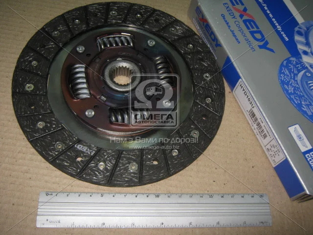 Диск сцепления HYINDAI I20, I30 1.4-1.6 07-12 (пр-во) EXEDY HYD103U (фото 1)