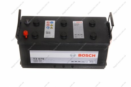 Аккумулятор 180Ah-12v (T3079) (513x223x223),R,EN1100 BOSCH 0092T30790