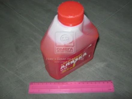Антифриз Аляsка ANTIFREEZE-40 (красный) Канистра 1л/0,98кг АЛЯSКА 5524