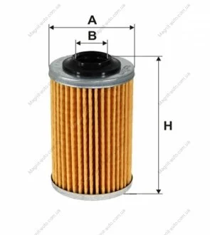 Фильтр маслянный OPEL INSIGNIA 2.8 08- (WIX-FILTERS) WIX FILTERS WL7465