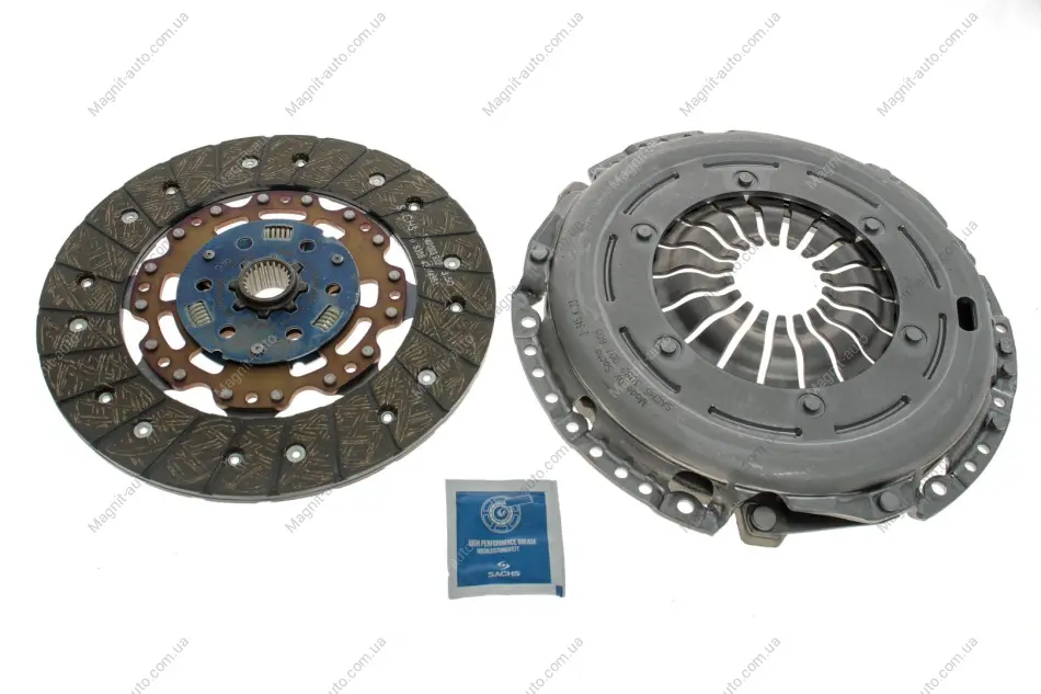 Комплект сцепления AUDI/SKODA/VW A3/Octavia/Superb/Golf/Jetta/Passat "1,8-2,0 "05>> SACHS 3000 970 047 (фото 1)