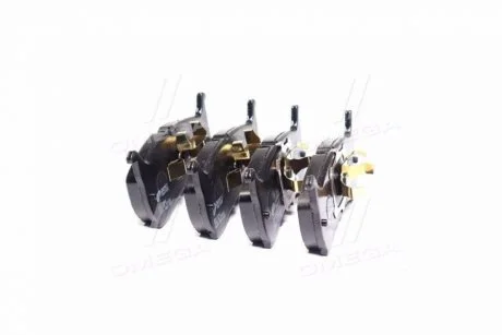 Колодка гальм. MAZDA 626 2.0 2.0D -87 передн. (пр-во) REMSA 0164.00