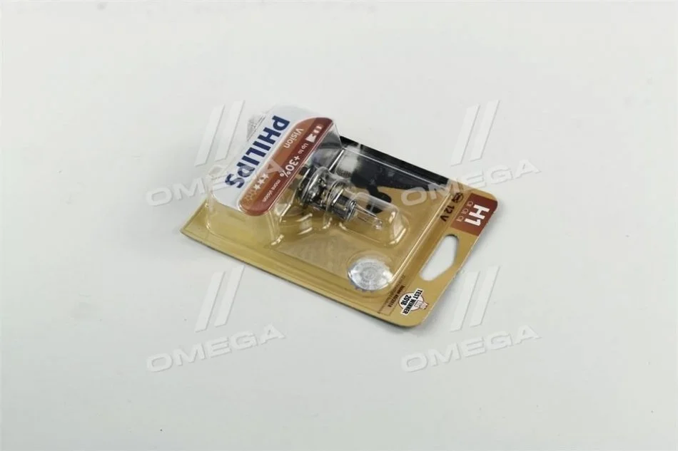 Лампа накаливания H1Premium 12V 55W P14,5s (пр-во Philips) PHILIPS 12258PRB1 (фото 1)