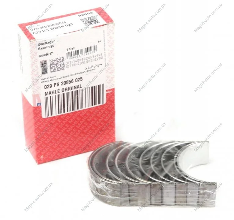 Подшипники скольжения шатунные MAHLE / KNECHT 029 PS 20856 025 (фото 1)
