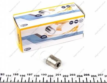 Автолампа R5W BA15s 5 W прозрачная MAGNETI MARELLI 004007100000
