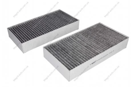 Фильтр салона MB GL, ML 06- угольный (2шт.) (HENGST) HENGST FILTER E2912LC01-2