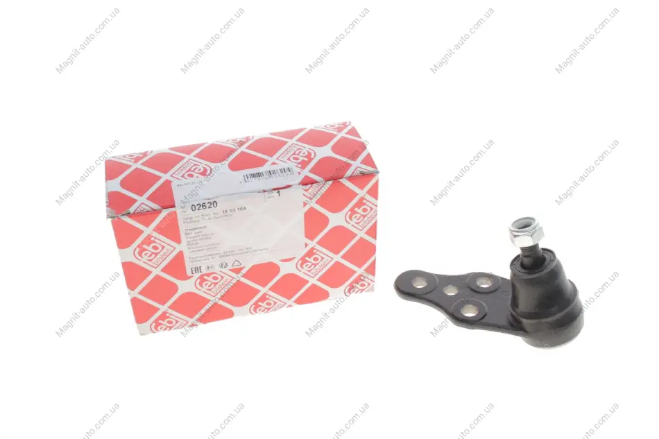 Опора кульова, DAEWOO Lanos/Nexia, OPEL Kadett E 79- FEBI BILSTEIN 02620 (фото 1)