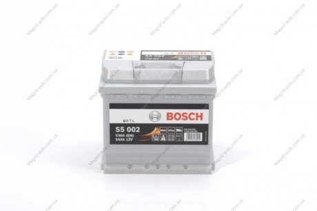 Аккумулятор 54Ah-12v (S5002) (207x175x190),R,EN530 BOSCH 0092S50020 (фото 1)