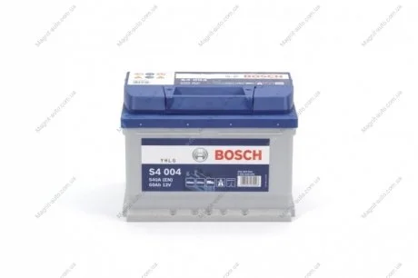Аккумулятор 60Ah-12v (S4004) (242x175x175),R,EN540 BOSCH 0092S40040