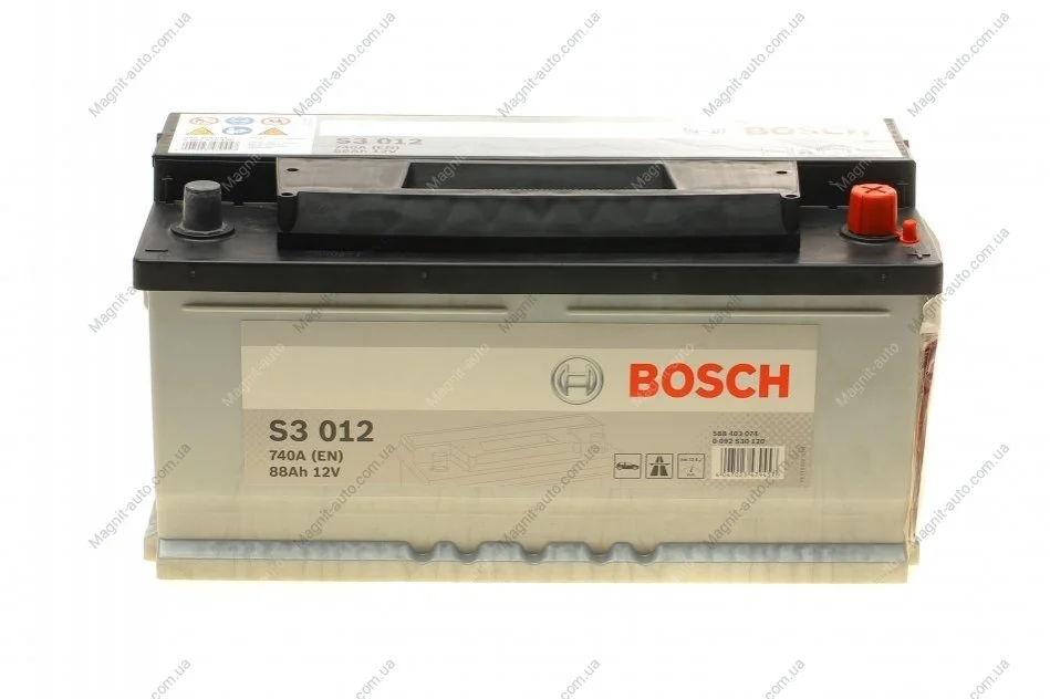 Акумулятор Bosch 12В/88Аг/740А/19,78кг BOSCH 0092S30120 (фото 1)