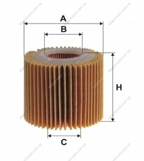 Фільтр оливний, TOYOTA 1.0-2.0 00- WIX FILTERS WL7472