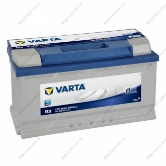 Акумулятор 95Ah-12v Dynamic SLI (G3) (353х175х190),R,EN800 VARTA 595 402 080