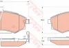 Тормозные колодки дисковые HYUNDAI Avante/Elantra/Lantra/Lavita/Matrix TRW GDB3378 (фото 1)