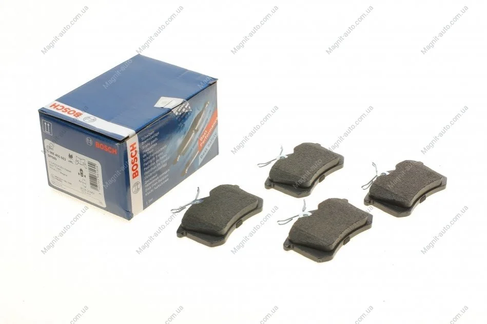 Колодки тормозные, задние, Golf, Jetta, Passat 81- BOSCH 0 986 466 683 (фото 1)
