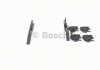 Колодка торм. MERCEDES-BENZ S-KLASSE (W220) BOSCH 0 986 424 830 (фото 4)