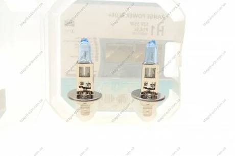К-кт автоламп H1 RPB + 12V 55W P14,5s (White 3700K) NARVA 486302100