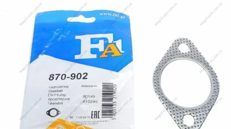 Прокладки вихлопної системи Fischer Automotive One (FA1) 870-902