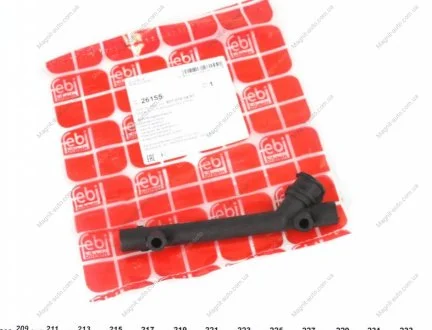 Шланг, воздухоотвод крышки головки цилиндра (FEBI) FEBI BILSTEIN 26155