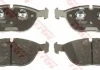Колодки гальмівні, AUDI A4/A8/TT; MB (W202/S202/W210/W211/W220), 05-08 TRW GDB1285 (фото 2)