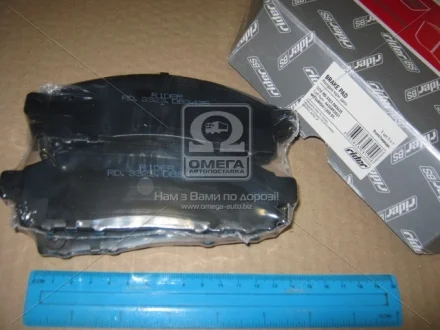 Колодка торм. диск. MITSUBISHI L200 07- передн. RIDER RD.3323.DB3435