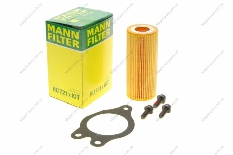 Фильтр масляный (смен.элем.) VOLVO (TRUCK) MANN HU721XKIT