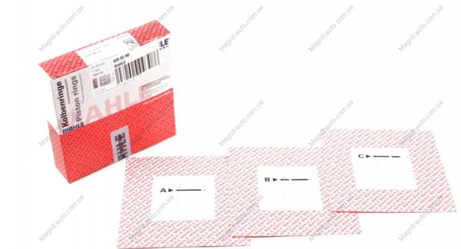 Комплект поршневых колец Mahle VW MAHLE / KNECHT 029 55 N0 (фото 1)