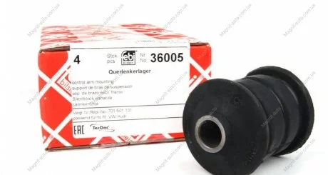 Сайлентблок рычага VW T4 задн. ось, внешн. (Febi) FEBI BILSTEIN 36005