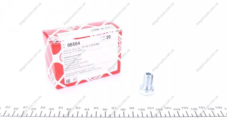 Заглушка FEBI BILSTEIN 06564 (фото 1)