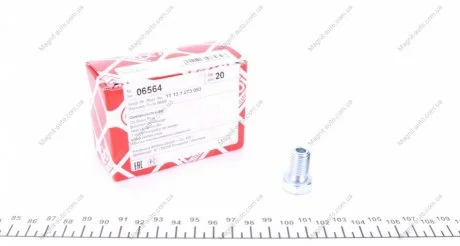 Пробка маслосливного отверстия BMW M12X1.5 (FEBI) FEBI BILSTEIN 06564