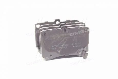 Колодка торм. KIA/MAZDA RIO/121/323 передн. (ABS) A.B.S. 36726
