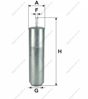 Фильтр топливный, BMW 1 (F20/F21), 2 (F22), 3 (F30/F31), 3 GT (F34), 4 (F32/F33/F36/F82); MINI Cooper WIX FILTERS WF8483