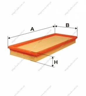 Фільтр повітряний OPEL /AP049 (пр-во WIX-Filtron) WIX FILTERS WA6212