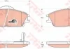 Комплект передних тормозных колодок (с комплектующими.), HYUNDAI ACCENT, ACCENT II, GETZ, LANTRA II 1.1-1.6 10.94-12.10 TRW GDB3331 (фото 1)