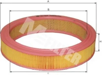Фільтр повітряний FORD Scorpio, Sierra (вир-во M-filter) M-FILTER A385 (фото 1)