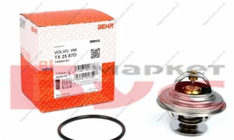 Термостат Behr 2.114.87.312 AUDI/ VOLVO/ VW MAHLE / KNECHT TX 25 87 D