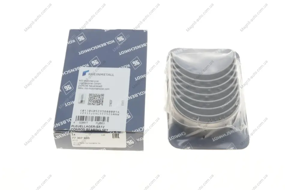 Вкладиші шатунні комплект AUDI/SEAT/SKODA/VW AEA,AEE,AEX KOLBENSCHMIDT 77307600 (фото 1)
