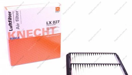 Фильтр воздушный DAEWOO LANOS 97- (Knecht-Mahle) MAHLE / KNECHT LX827