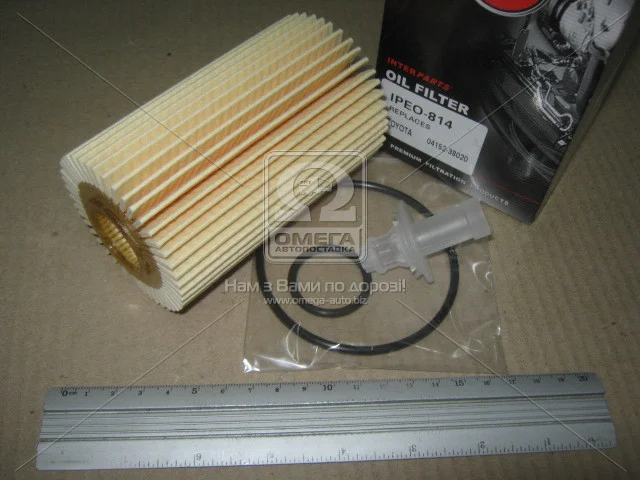 Фильтр масляный TOYOTA LAND CRUISER (пр-во) Interparts IPEO-814 (фото 1)